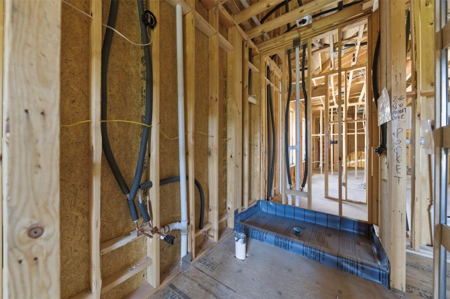 In-progress construction of a new home in , Houston, TX (Image 42).
