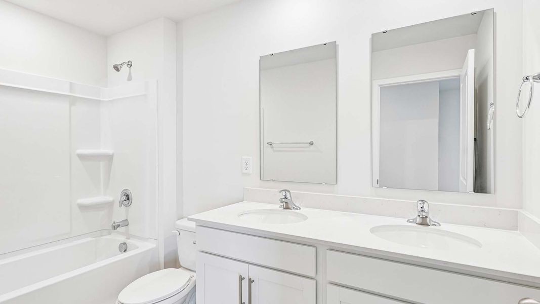 Furnished interior view inside a new home in Fergus Crossing, York (Image 3).