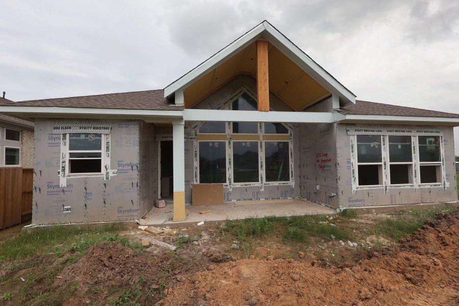 In-progress construction of a new home in Meridiana - Ascent Collection, Iowa Colony, TX (Image 10). In-progress construction of a new home in Meridiana - Ascent Collection, Iowa Colony, TX (Image 10).