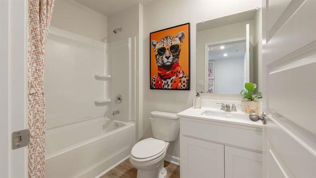 Furnished interior view inside a new home in Young's Crossing, Stone Mountain (Image 25).