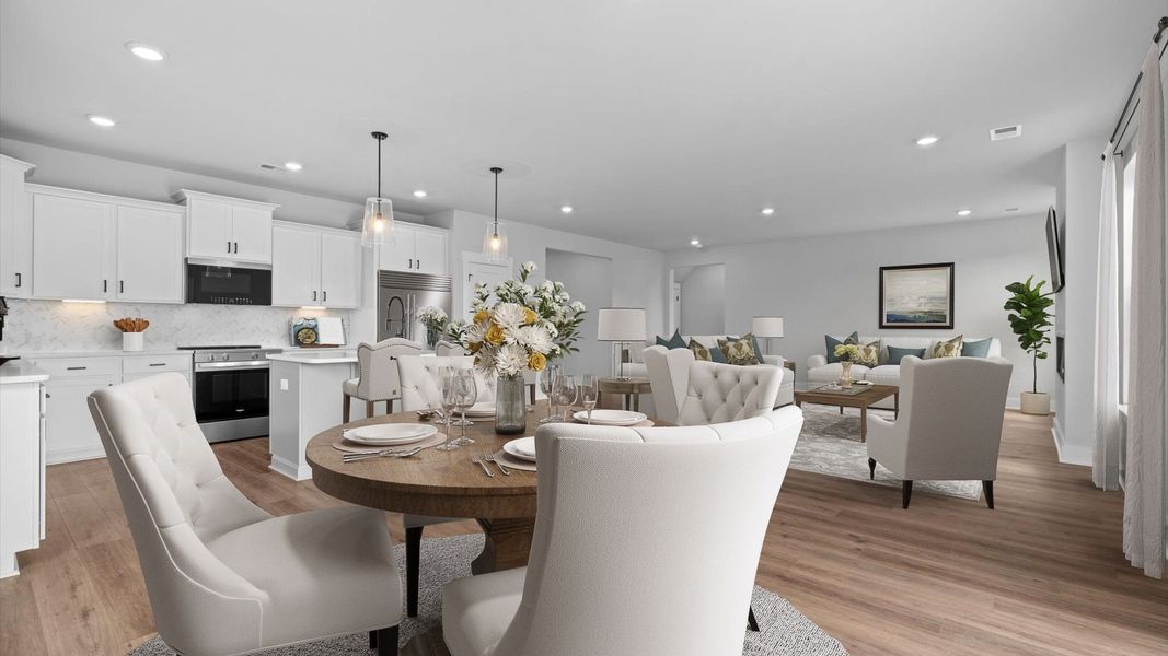 Furnished interior view inside a new home in Pinebrook, Woodruff (Image 5).