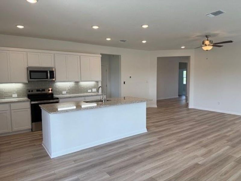 Furnished interior view inside a new home in Grande Estates, Bertram (Image 4). Furnished interior view inside a new home in Grande Estates, Bertram (Image 4).