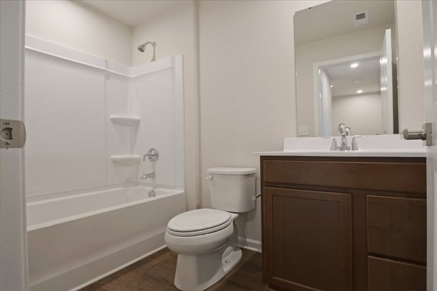 Furnished interior view inside a new home in Canterbrook Farms, Fountain Inn (Image 8).