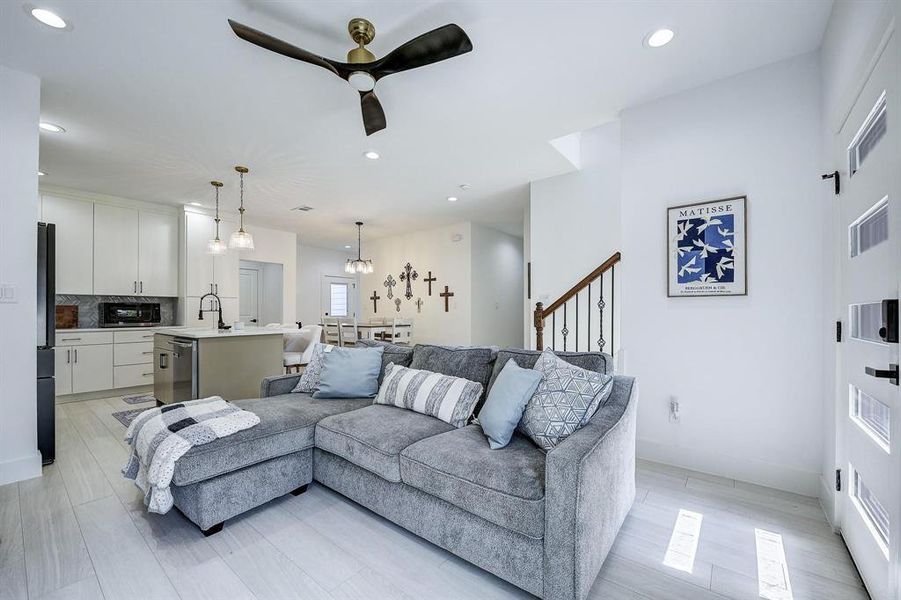 Furnished interior view inside a new home in , Granbury (Image 10).