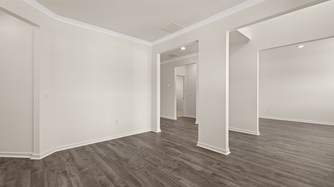 Spacious, unfurnished interior of a new home in Independence, Loganville (Image 17). Spacious, unfurnished interior of a new home in Independence, Loganville (Image 17).