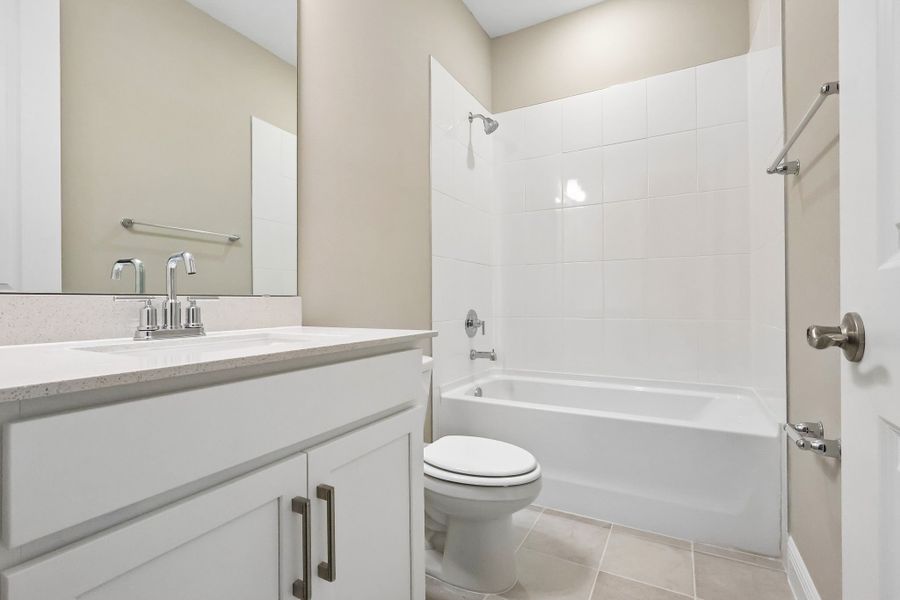 Furnished interior view inside a new home in Legends Preserve - Signature Series, Daytona Beach (Image 7).