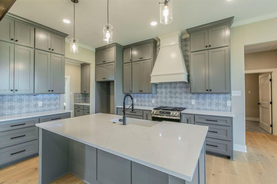 Furnished interior view inside a new home in , Robinson (Image 10). Furnished interior view inside a new home in , Robinson (Image 10).