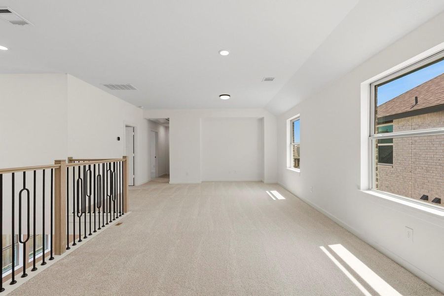 Spacious, unfurnished interior of a new home in Bridgeland, Cypress (Image 18).