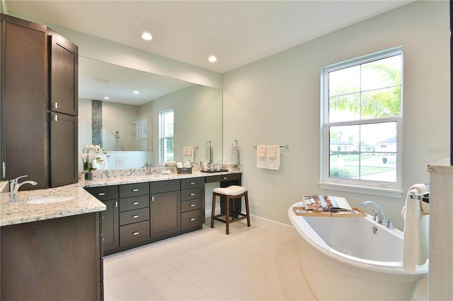 Furnished interior view inside a new home in , Sarasota (Image 13).