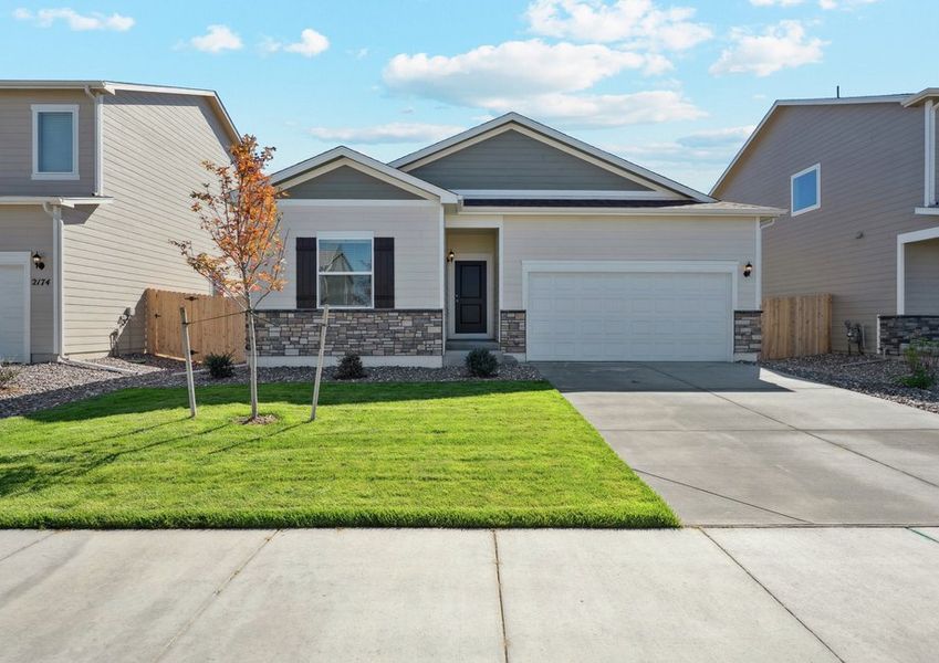 The Chatfield is a beautiful single story home. The Chatfield is a beautiful single story home.