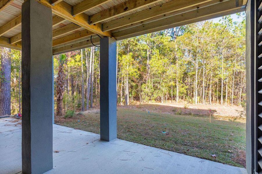 In-progress construction of a new home in Kings River Preserve, Hollywood, SC (Image 41).