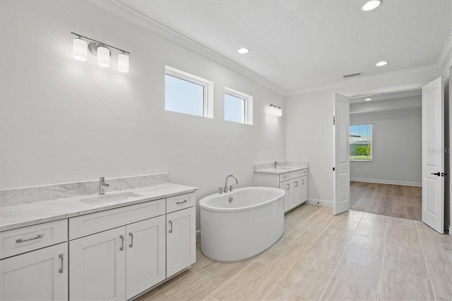 Furnished interior view inside a new home in Cassata Lakes, Nokomis (Image 17). Furnished interior view inside a new home in Cassata Lakes, Nokomis (Image 17).