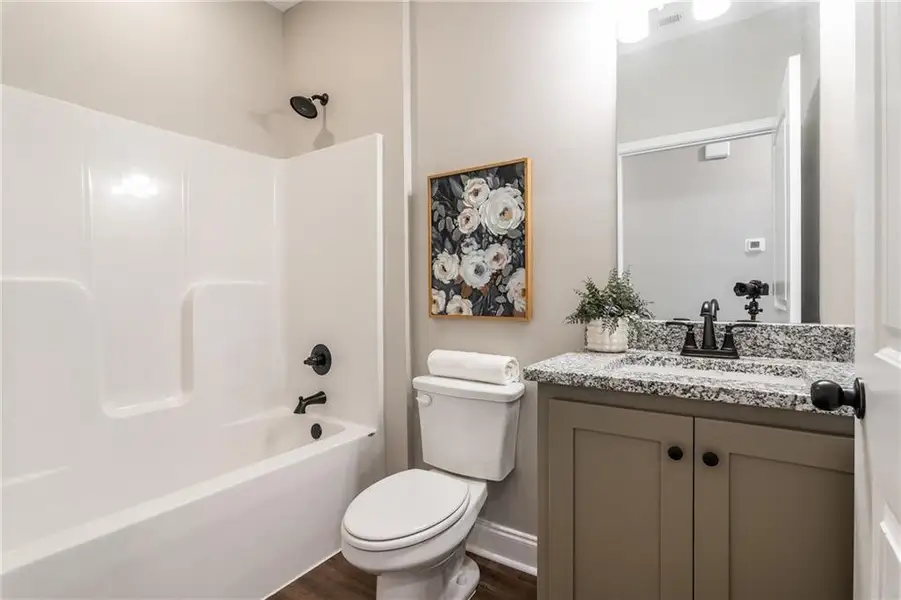 Furnished interior view inside a new home in , East Ellijay (Image 9).