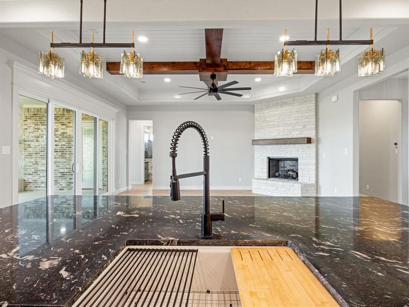 Close-up of interior finishes inside a home in , Decatur (Image 18).