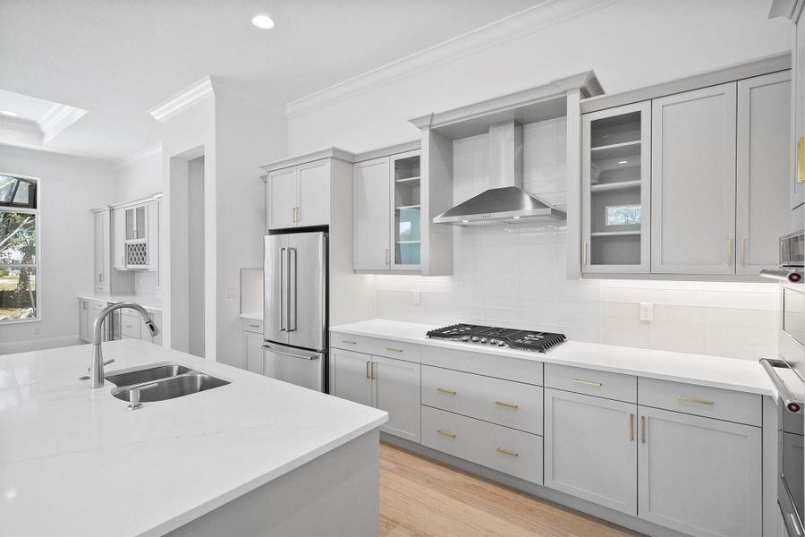 Furnished interior view inside a new home in Lucaya Pointe, Vero Beach (Image 4).