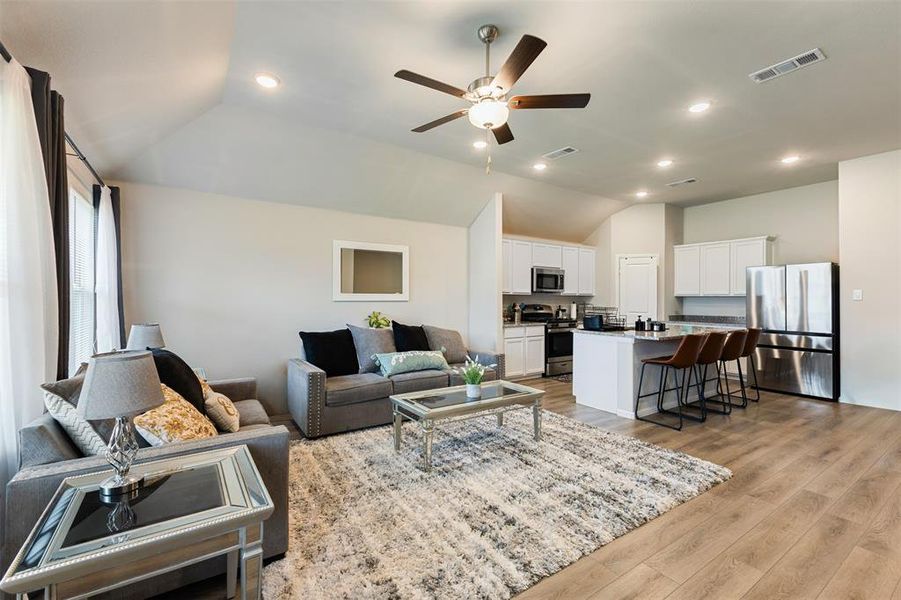 Furnished interior view inside a new home in , Venus (Image 17). Furnished interior view inside a new home in , Venus (Image 17).