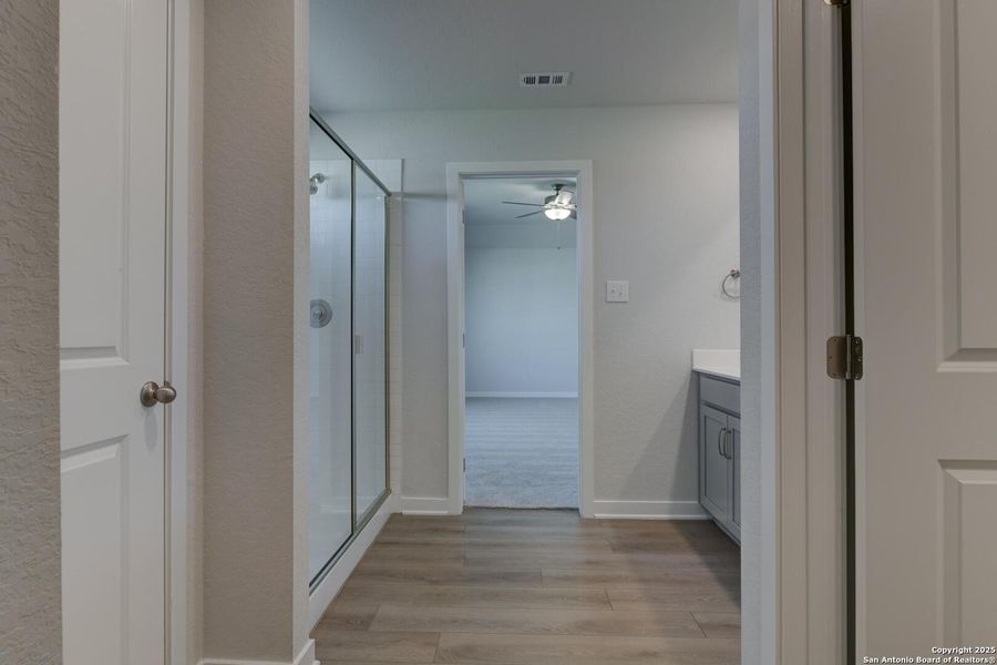 Spacious, unfurnished interior of a new home in The Preserve at the Wilder, Adkins (Image 28).