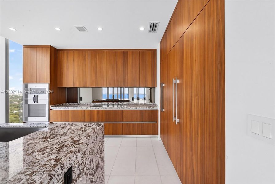 Furnished interior view inside a new home in , Miami (Image 10).