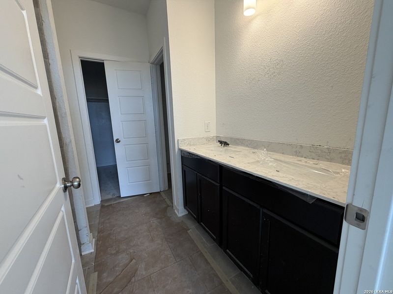 In-progress construction of a new home in Arroyo Ranch, Seguin, TX (Image 6).