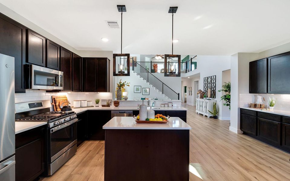 Furnished interior view inside a new home in Grande Estates, Bertram (Image 12).