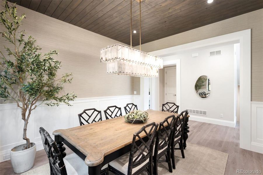 Furnished interior view inside a new home in , Denver (Image 12). Furnished interior view inside a new home in , Denver (Image 12).