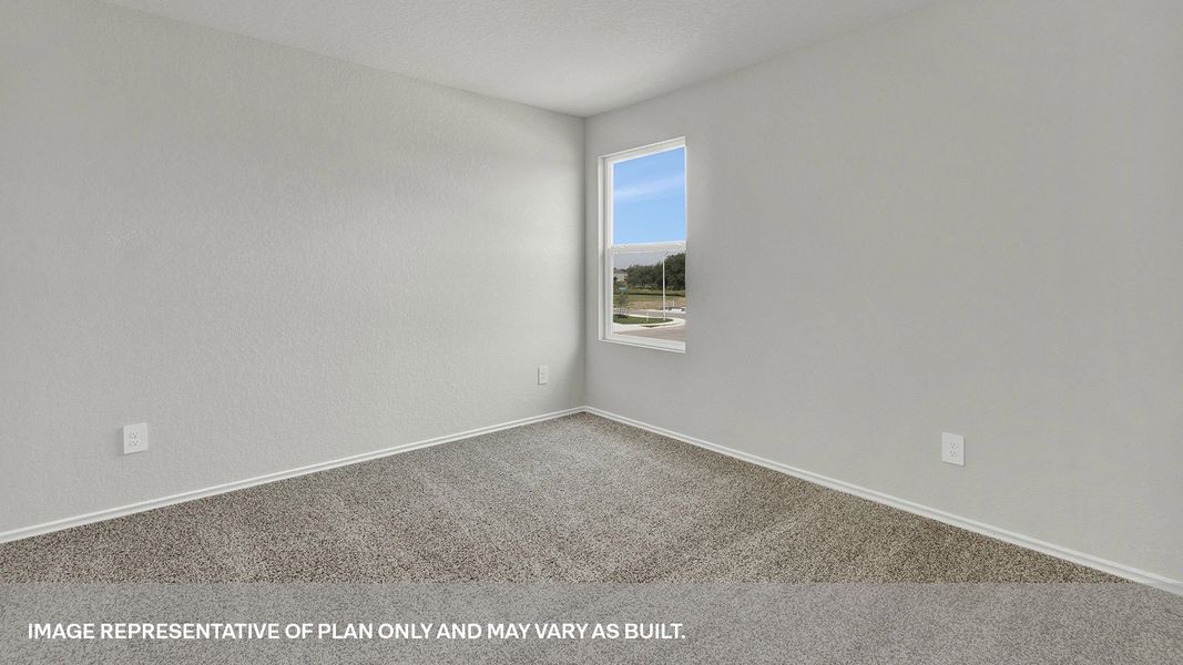 Representative unfurnished interior of a home built from the The Graham by D.R. Horton in Spring Valley, New Braunfels (Image 19). Representative unfurnished interior of a home built from the The Graham by D.R. Horton in Spring Valley, New Braunfels (Image 19).