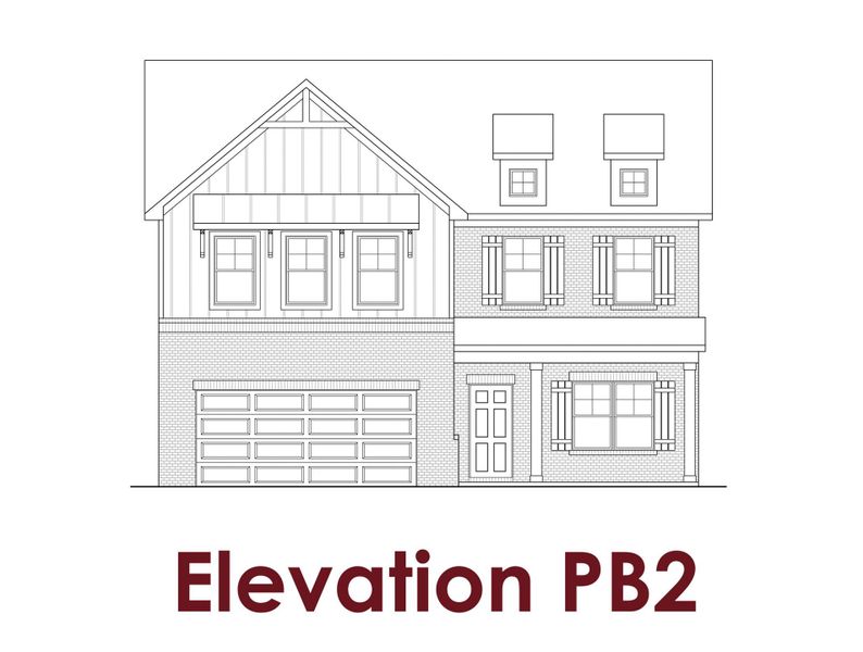 Representative rendering of the exterior for the Canyon by Chafin Communities (Image 12).