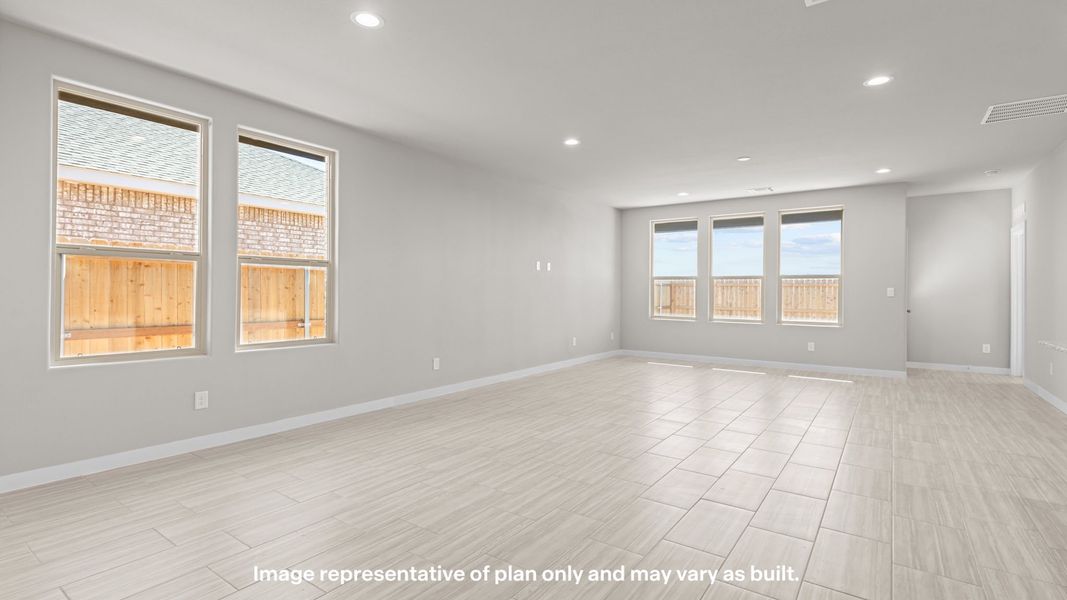 Spacious, unfurnished interior of a new home in Legacy South, Midland (Image 10). Spacious, unfurnished interior of a new home in Legacy South, Midland (Image 10).