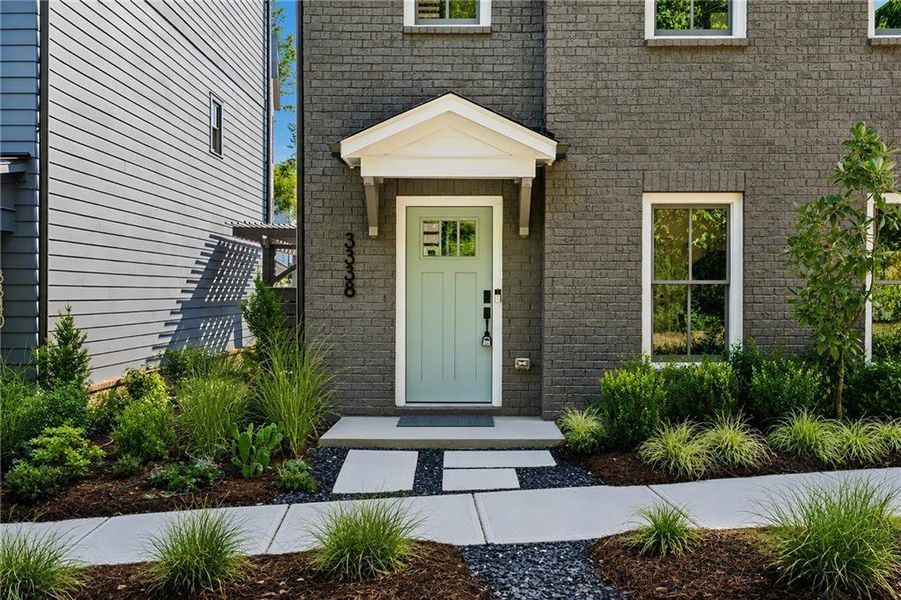 Exterior details and patio area of a home in Stillwood, Hapeville (Image 22).