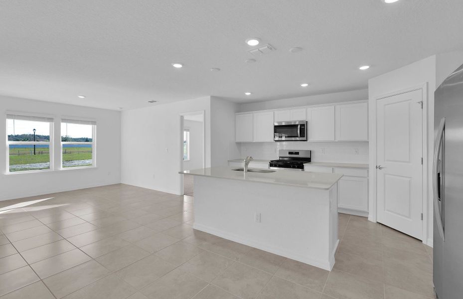 Furnished interior view inside a new home in Wells Landing, Jacksonville (Image 10). Furnished interior view inside a new home in Wells Landing, Jacksonville (Image 10).