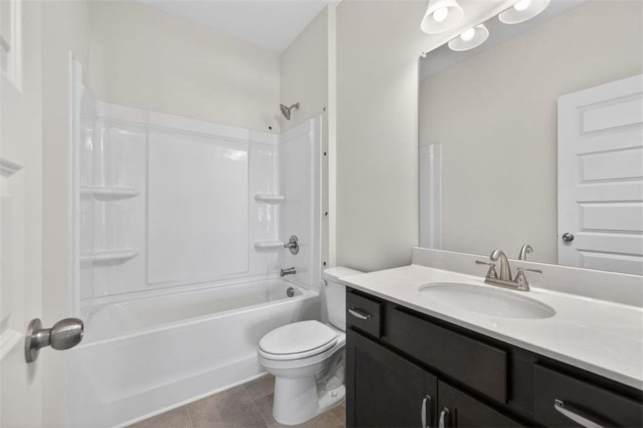 Furnished interior view inside a new home in Jameson Towns, Villa Rica (Image 18).