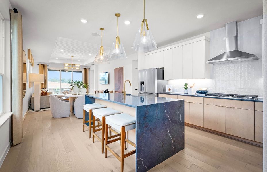 Representative furnished interior of a home built from the Hallmark by Del Webb in Sun City Texas, Georgetown (Image 11).