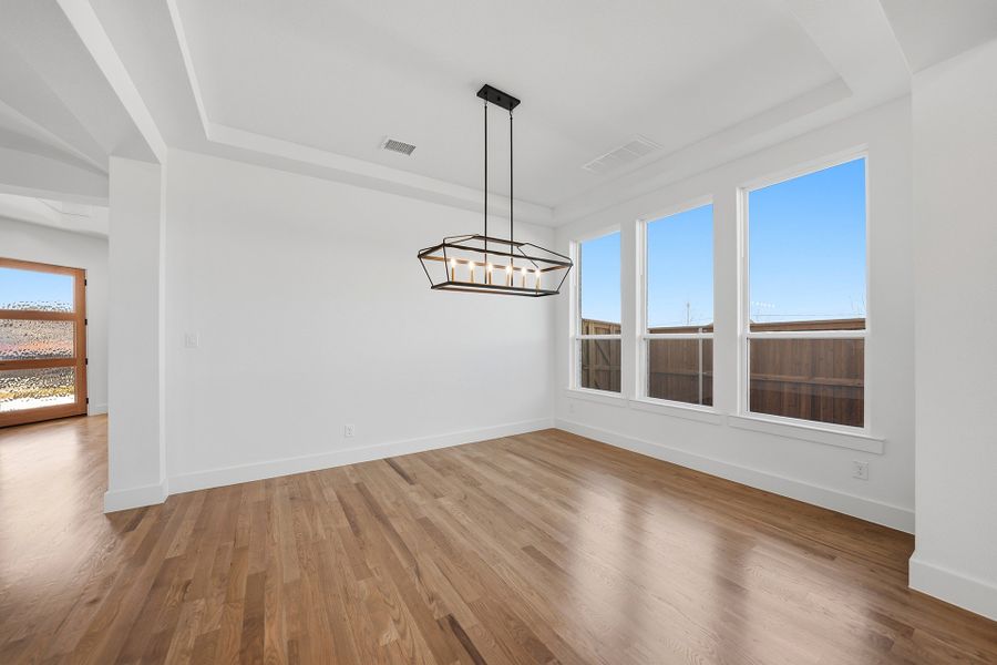 Spacious, unfurnished interior of a new home in Park Place - 80' Lots, Prosper (Image 19).