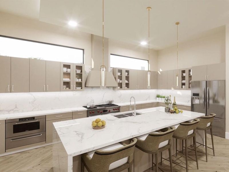 Furnished interior view inside a new home in , West Palm Beach (Image 10).