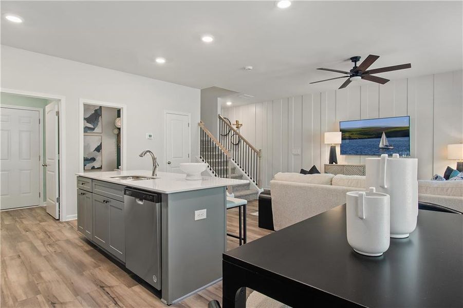 Furnished interior view inside a new home in Diamante, Stockbridge (Image 12). Furnished interior view inside a new home in Diamante, Stockbridge (Image 12).