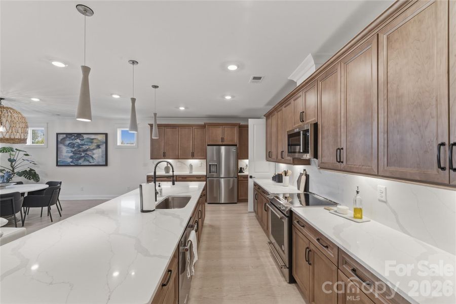 Furnished interior view inside a new home in Windell Woods, Tega Cay (Image 30).