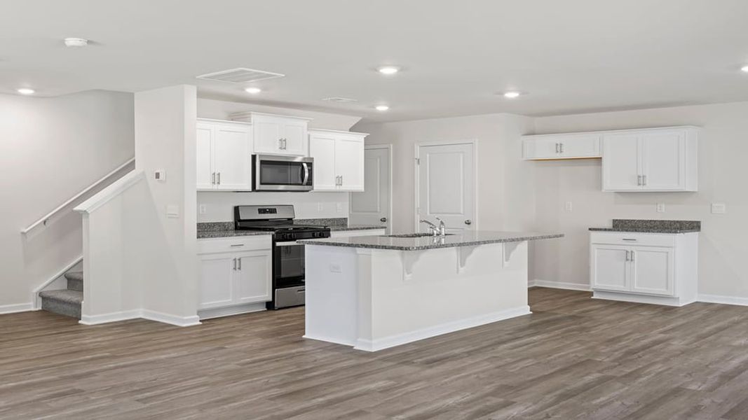 Furnished interior view inside a new home in Durbin Meadows, Fountain Inn (Image 6). Furnished interior view inside a new home in Durbin Meadows, Fountain Inn (Image 6).