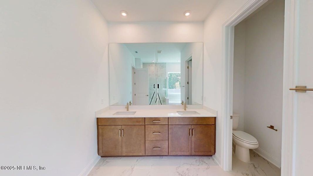 Furnished interior view inside a new home in RiverTown - Ravines, St. Johns (Image 5).