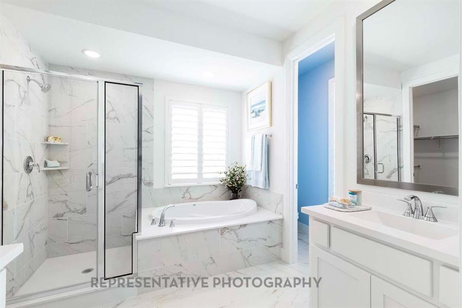 Furnished interior view inside a new home in Wellington: 40ft. lots, Haslet (Image 23). Furnished interior view inside a new home in Wellington: 40ft. lots, Haslet (Image 23).