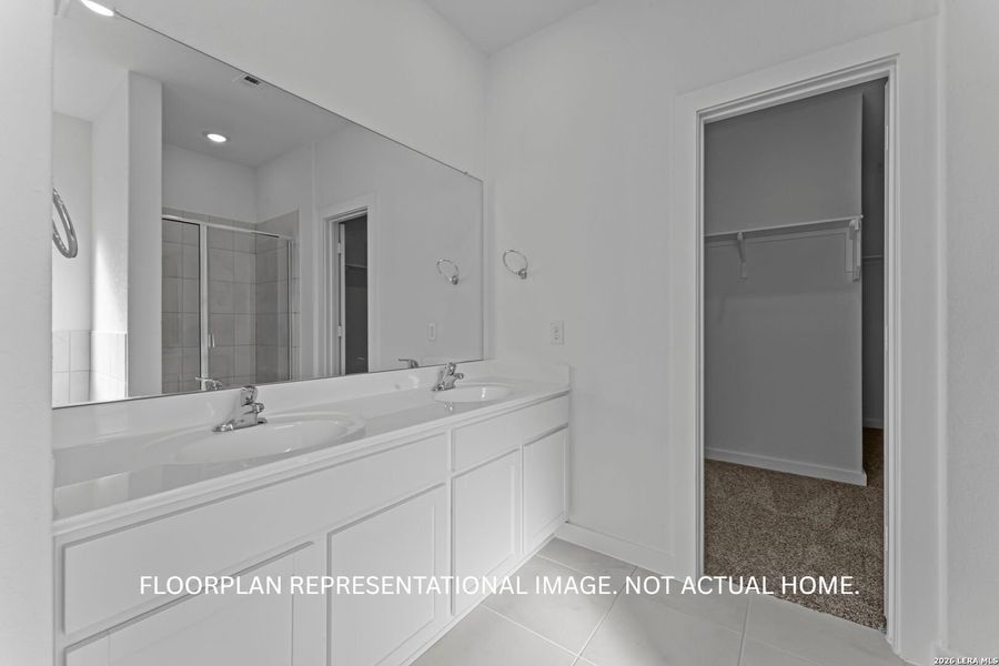 Furnished interior view inside a new home in Winding Brook, San Antonio (Image 7).