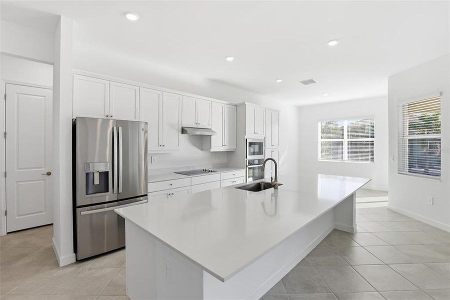 Furnished interior view inside a new home in South Gulf Cove, Port Charlotte (Image 2).