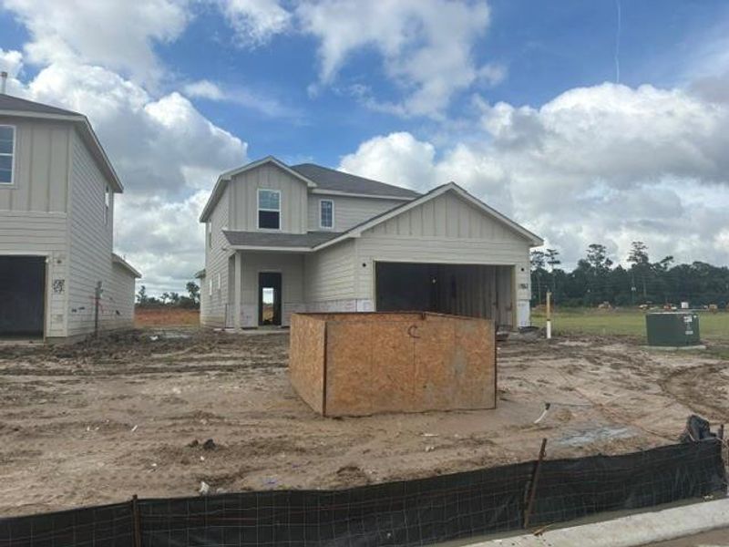 In-progress construction of a new home in Northpark South, Porter, TX (Image 26). In-progress construction of a new home in Northpark South, Porter, TX (Image 26).