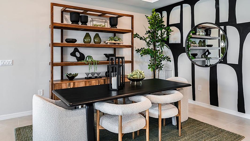 Representative furnished interior of a home built from the Amelia by Taylor Morrison in Brookland Park, Auburndale (Image 6).