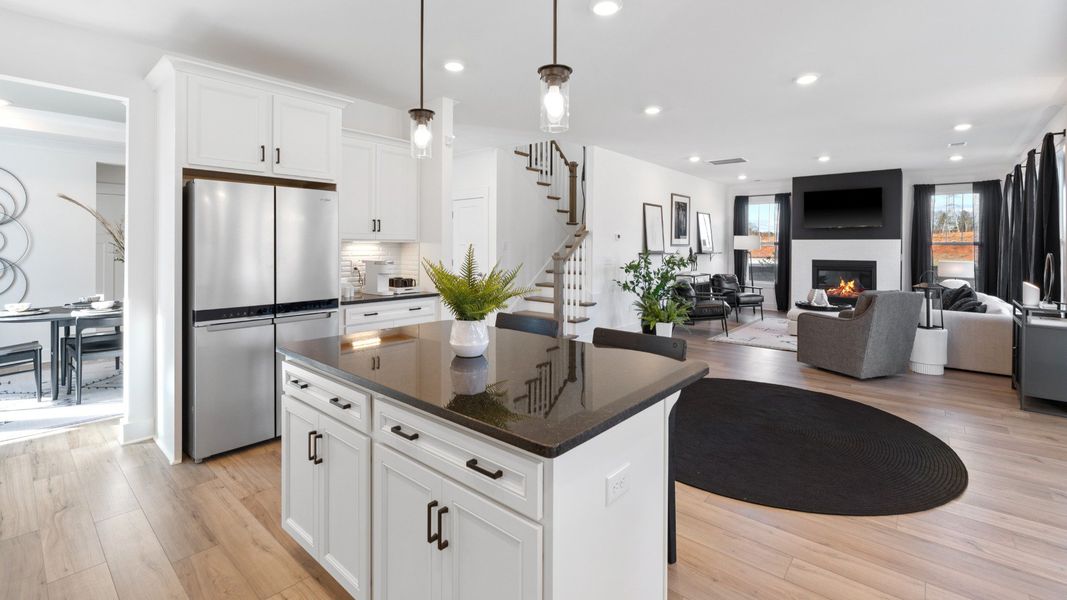 Representative furnished interior of a home built from the Drayton by DRB Homes in Mulberry Estates, Simpsonville (Image 16). Representative furnished interior of a home built from the Drayton by DRB Homes in Mulberry Estates, Simpsonville (Image 16).