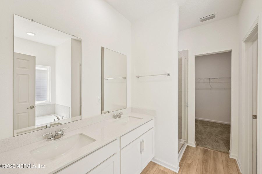 Furnished interior view inside a new home in Panther Creek, Jacksonville (Image 12). Furnished interior view inside a new home in Panther Creek, Jacksonville (Image 12).