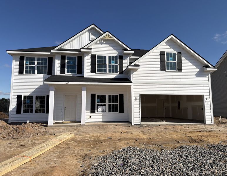 In-progress construction of a new home in Grand Reserve, Hinesville, GA (Image 5). In-progress construction of a new home in Grand Reserve, Hinesville, GA (Image 5).