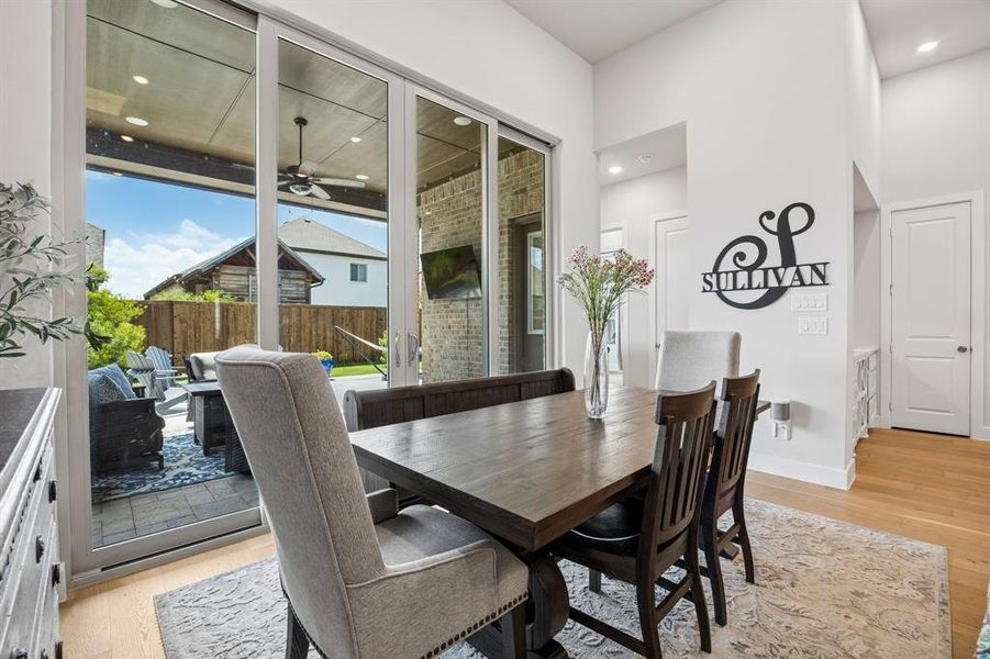Furnished interior view inside a new home in Sandbrock Ranch, Aubrey (Image 13).