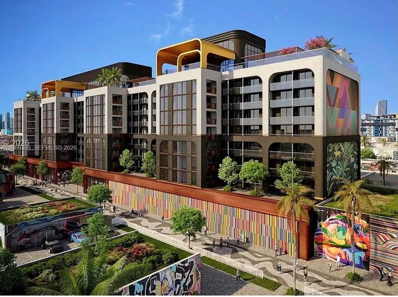 Condo located in Miami, FL showcasing its design and architecture (Image 22).