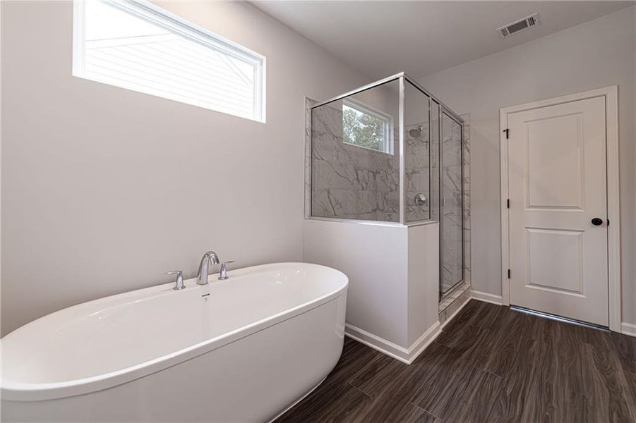 Furnished interior view inside a new home in Enclave at Edgewater, Canton (Image 11).