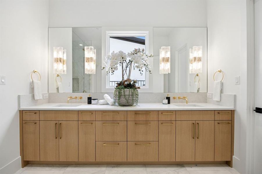 Furnished interior view inside a new home in , Southlake (Image 27).